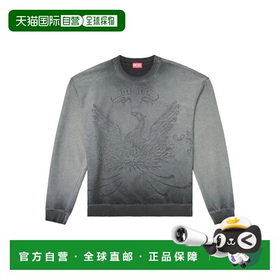 1h可退 香港直邮Diesel 迪赛 男士 DIESEL S-ARON 运动衫 A192890