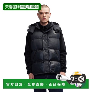 美国奥莱直发 自营 Pajar男式 可持续通道绗缝羽绒背心 黑色