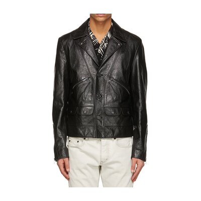 Saint Laurent 黑色Application休闲夹克 642556Y5RD2