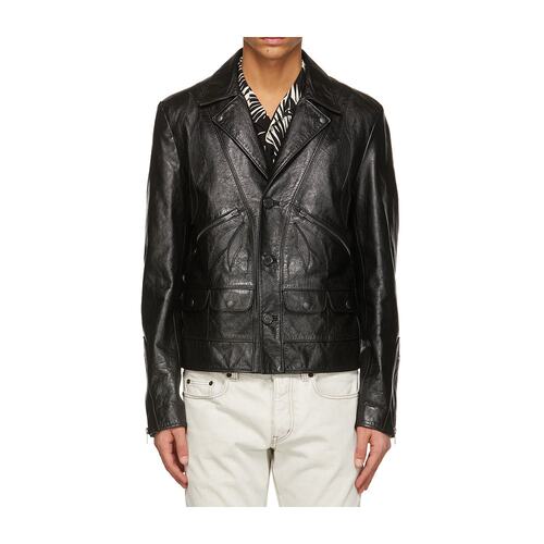 Saint Laurent 黑色Application休闲夹克 642556Y5RD2
