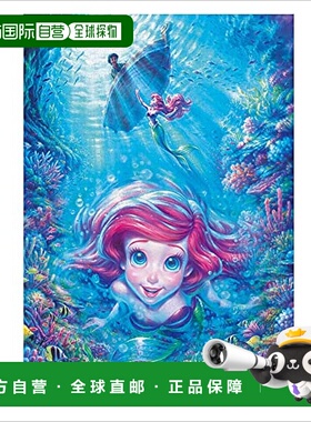 日本直邮【日本直邮】Tenyo拼图1000块 迪士尼 爱丽儿 恋爱青瞳51