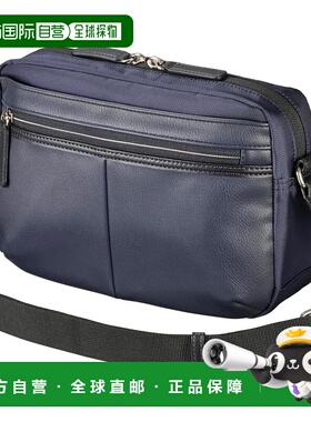 【日本直邮】HAKUBA Fineseed 男士斜挎包 CS2404 藏蓝