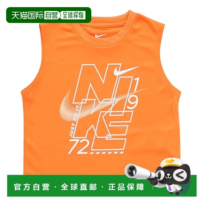 日本直邮Nike STACK EM MUSCLE TEE 儿童坦克背心 76M985-N1Y运动