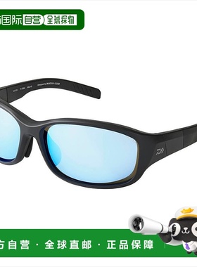 日本直邮Daiwa TLX 025 TrueView 偏光眼镜银蓝色镜面/哑光黑色