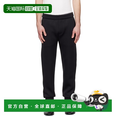 香港直邮Entire Studios 男士 黑色 Slim Scuba 运动裤
