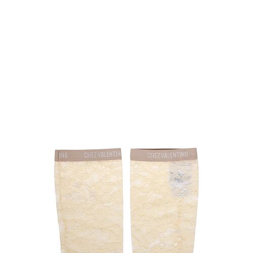 VALENTINO 女士袜子 6B0KI03R9BTET5 SS2025 卡其色