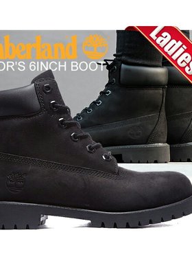 日本直邮timberland添柏岚 女士马丁靴外翻绒雪地靴12907