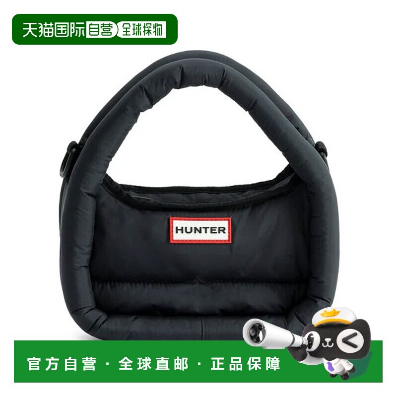 日本直邮Hunter 火焰图案迷你单肩包/手提包 UBX3711KBM-BLK