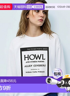 1h可退 日本直邮BEAMS BOY 女装 City Lights Bookstore 联名长袖