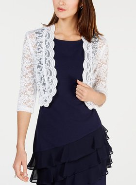 connected已连接|扇形蕾丝披肩