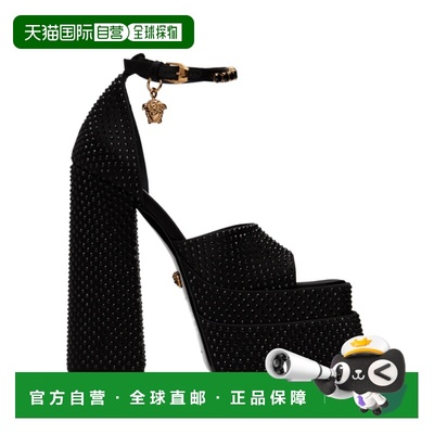 1h可退 香港直邮Versace MEDUSA AEVITAS高跟凉鞋 10077171A02599