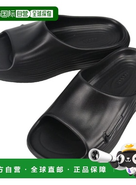 日本直邮Nike 女士 Reactx Rejuvenate 拖鞋 - 黑色/黑色/黑色 -