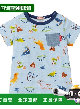 日潮跑腿mikihouse 短袖T恤 （38）Ｓ蓝色 ８０12-5212-450