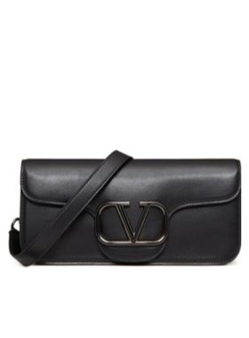 VALENTINO 男士斜挎包 YB0B54VTQ0NO CO 黑色 LOCÒ 斜挎包