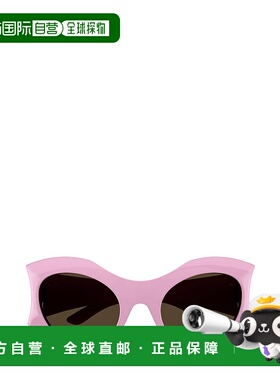 香港直邮BALENCIAGA 女士眼镜 BB0256S004 AW2023 粉红色 BB0256S