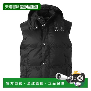 m00ly 日本直邮MARNI 加厚背心黑色女士m01539 男女童款 0m90 KIDS