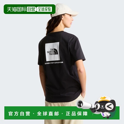 自营欧洲直邮The North Face北面 NSE Box Evolution女士印花短袖