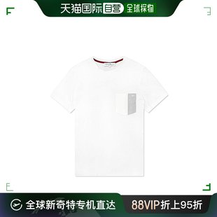 FERRAGAMO 白色男士 T恤 673105 香港直邮SALVATORE 1470