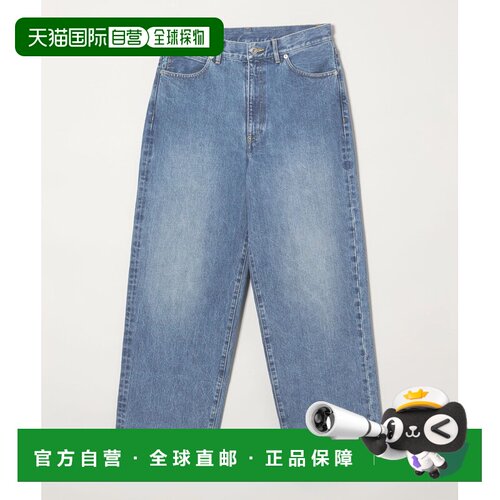 日本直邮Steven Alan 男士 13.5oz日产纯棉宽腿直筒牛仔裤 811460