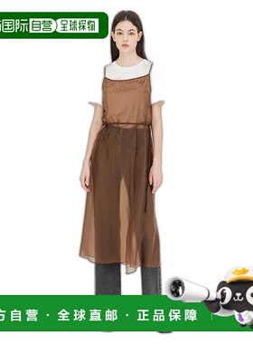 韩国直邮SISLEY 女士连衣裙 SAOP04441BR时尚高端减龄穿搭高级感