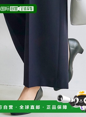 日本直邮grove 柔软舒适V领平底鞋 GR1241BW37371 黑色