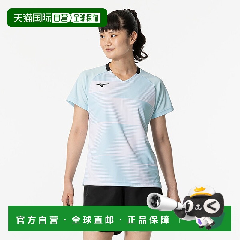 日本直邮MIZUNO 比赛衬衫球拍运动女式比赛服 62JAB20318