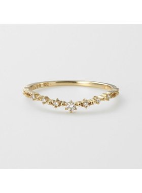 日潮 agete 阿卡朵 K10钻石戒指