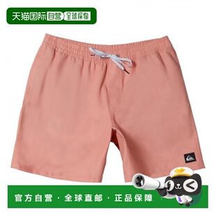 日本直邮Quiksilver 拨水 EVERYDAY SOLID VOLLEY 19 沙滩短裤