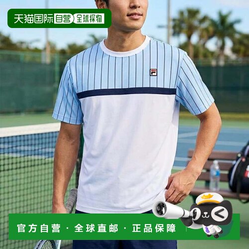 日本直邮FILA 男士网球衫 SAX 款运动