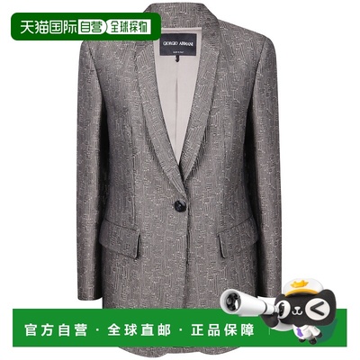 1h可退 香港直邮armani 阿玛尼 女士 西装外套 GW001951TE16797