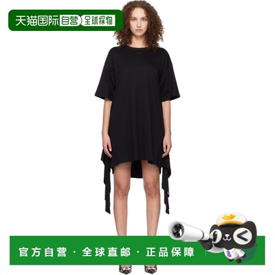 1h可退 香港直邮Diesel 迪赛 女士 黑色 D-Eivor 连衣裙 A192320N