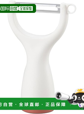 【日本直邮】Akebono Sangyo 削皮器 立式削皮器 日常使用 红色