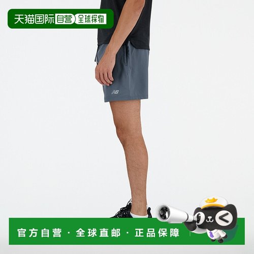 日本直邮New Balance 5英寸运动短裤（带内衬） 男士吸汗速干