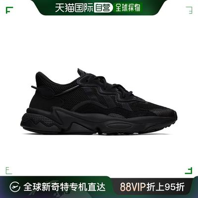 香港直邮潮奢 adidas 阿迪达斯 男士 黑色 Ozweego 运动鞋 EE6999