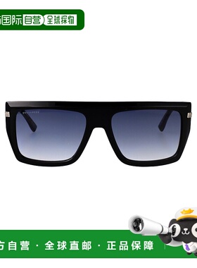 香港直邮DSQUARED2 男士太阳镜 D20177S807 AW2025 黑色 D2 0177/