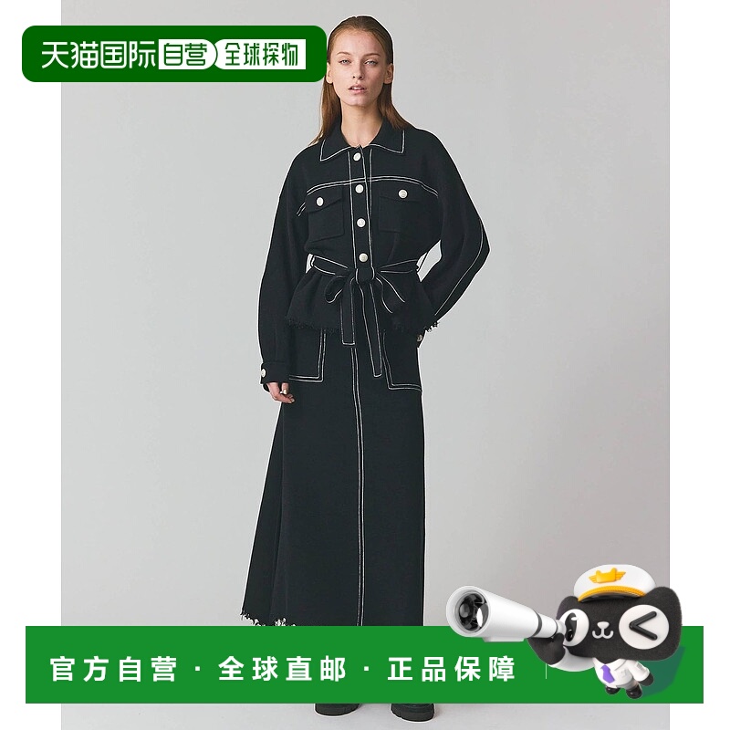 1h可退 日本直邮GRACE CLASS 女士半米诺编织工作外套 0225153016