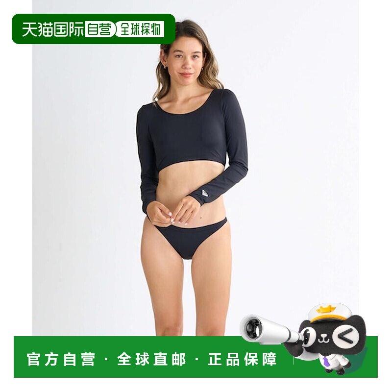 日本直邮Roxy Roxy PARTY WAVES L/S BIKINI 女士长袖防晒泳衣套