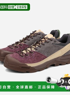 日本直邮SALOMON X-ALP SUEDE 男士低帮运动鞋 PLUM PERFECT/NINE