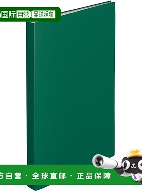 【日本直邮】LIHIT LAB 互助透明簿 A4 S 型 40 袋 深绿色 N2401-