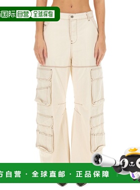 1h可退 香港直邮潮奢 Diesel 迪赛 女士 直筒牛仔长裤 A133160GRD