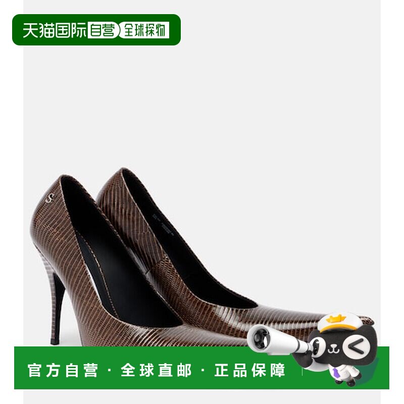 香港直邮AcneStudios艾克妮Bonnie女士一脚蹬高跟鞋单鞋女鞋图片
