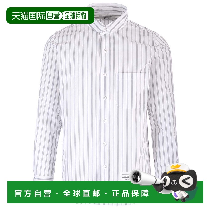1h可退 香港直邮潮奢 Thom Browne 汤姆 布朗 男士 长袖衬衫 MWL3
