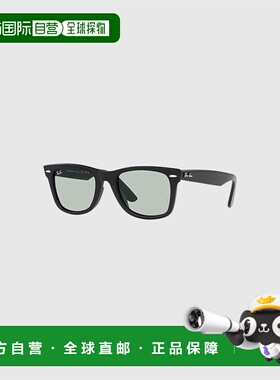日本直邮雷朋 Wayfarer 太阳镜RB2140F 601SR5哑光黑和浅灰色惠灵