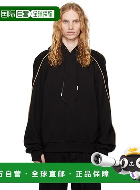 1h可退 香港直邮潮奢 CARNET-ARCHIVE 男士 黑色 Crustacean 连帽