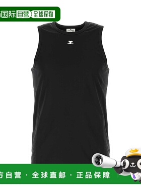 1h可退 欧洲直邮COURREGES 男士T恤124JDE069JS00459999潮牌时尚