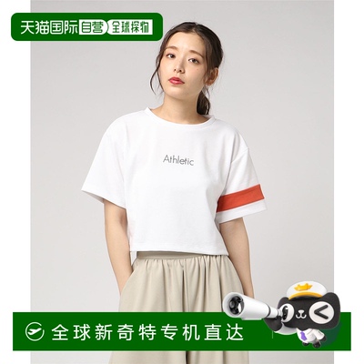 1h可退 日本直邮Samantha Vega女装短款oversize设计Logo印花T恤