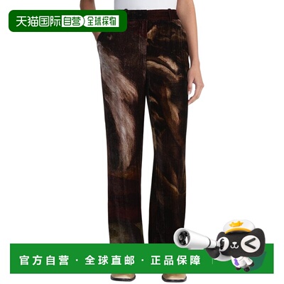 自营Lafayette 148 New York Gates全腿裤子-橙色 美国奥莱直发