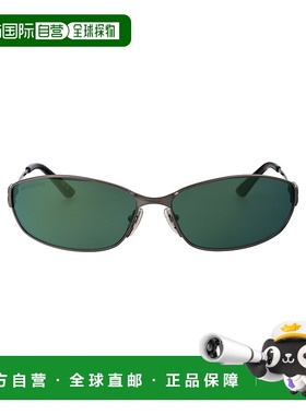 香港直邮BALENCIAGA 男士太阳镜 BB0336S005 SS2025 绿色 Sunglas