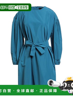 1h可退 香港直邮Weekend Max Mara 女士 短款连衣裙 blue蓝色 舒