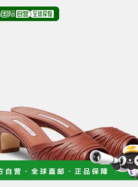 1h可退 香港直邮MANOLO BLAHNIK 莫罗 伯拉尼克 女士 Piruabar 醋